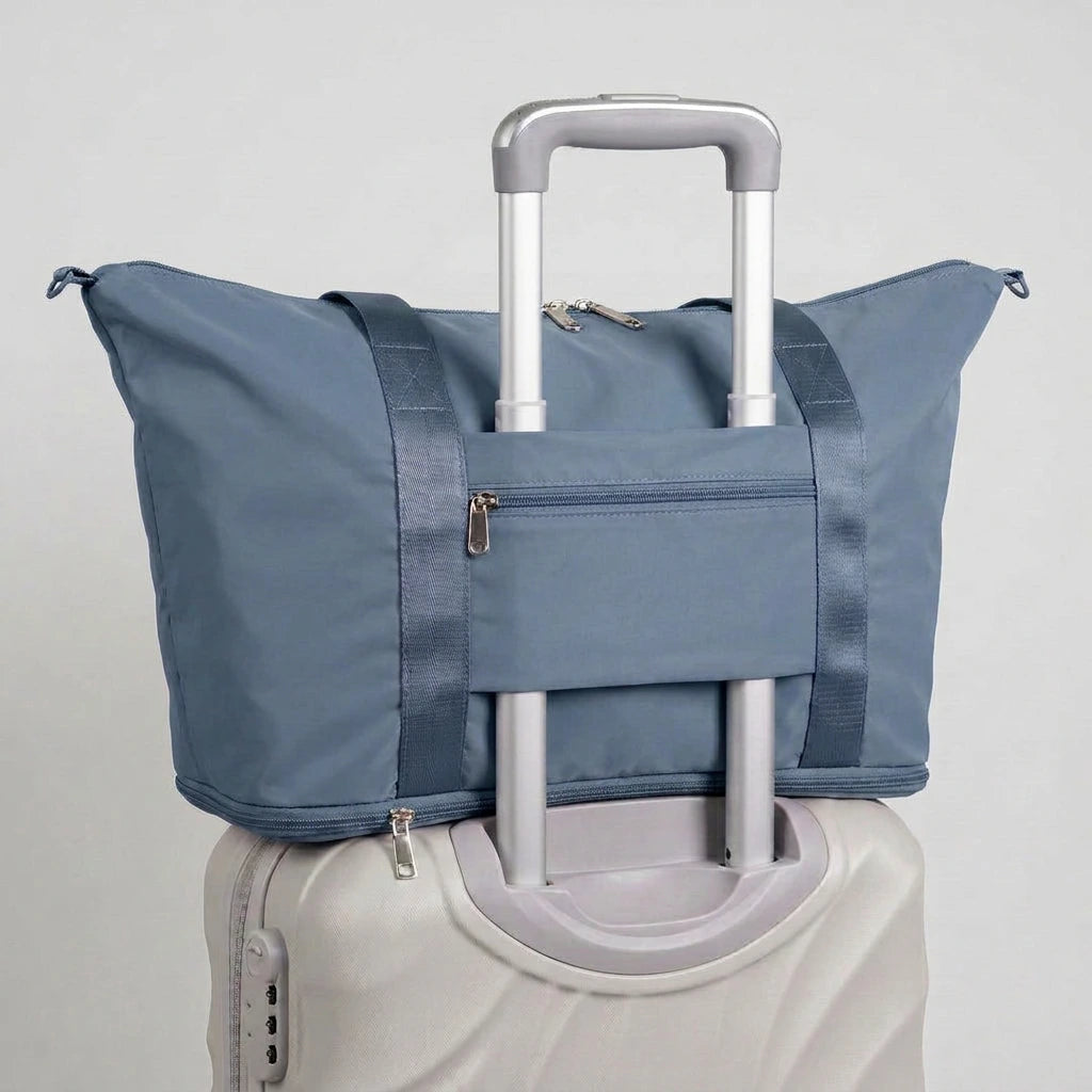 Bolso-BlueClover-Viaje-Azul-BandaTrolley