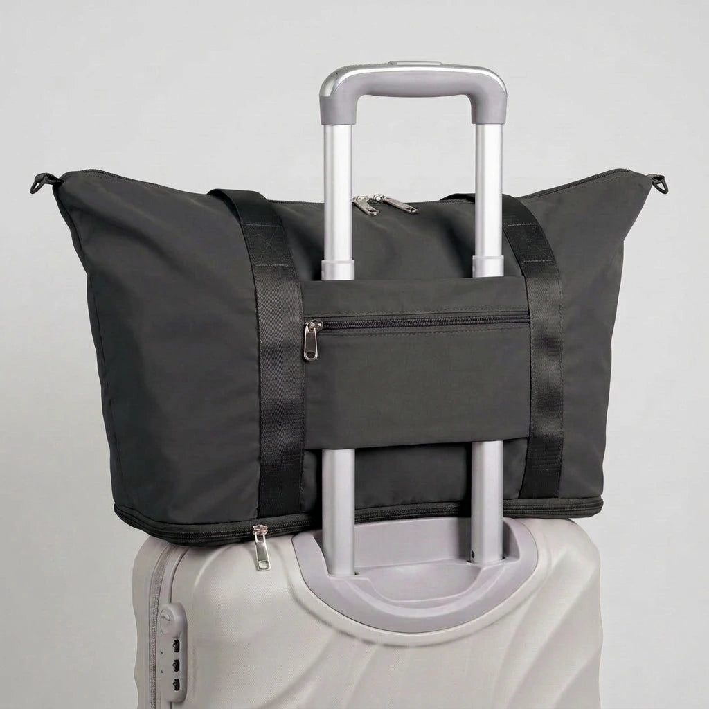 Bolso-BlueClover-Viaje-Negro-BandaTrolley