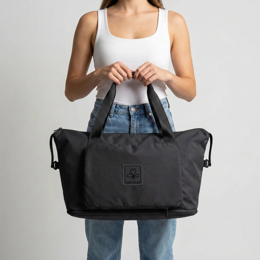 Bolso-BlueClover-Viaje-Negro-Mujer