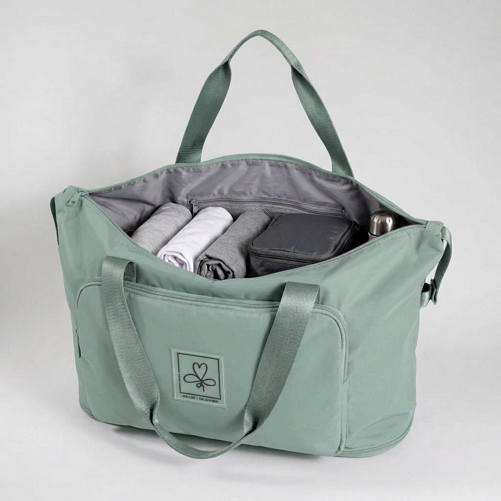 Bolso-BlueClover-Viaje-Verde-Lleno